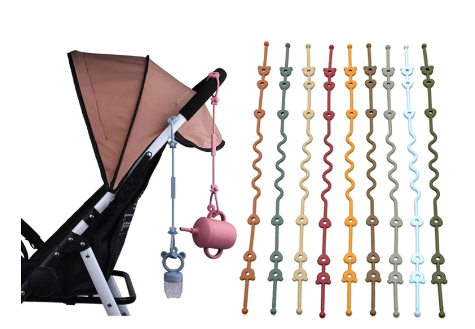 SILICONE PRAM/HIGHCHAIR STRAPS